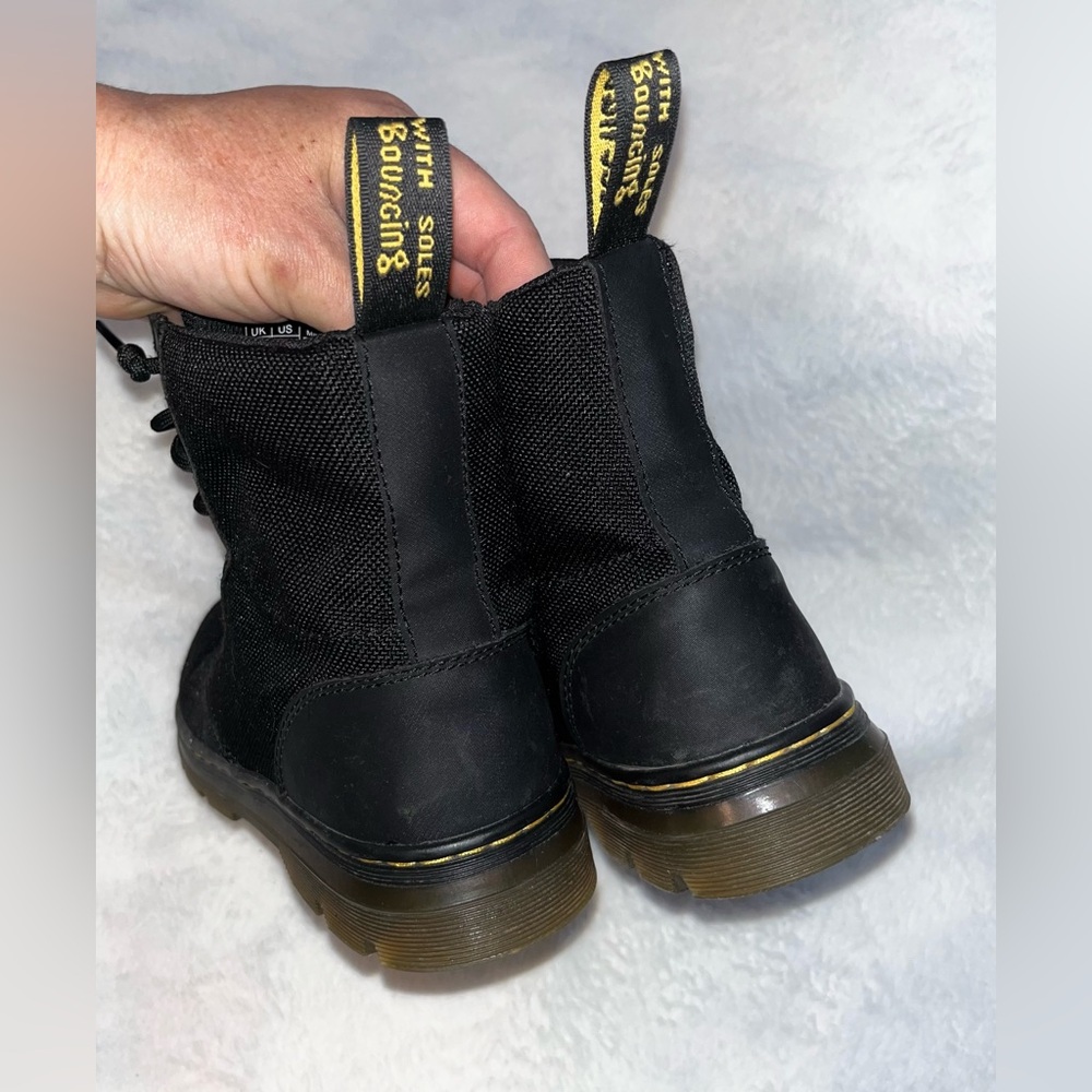 Dr Martens Junior Combs Extra Tough Poly Boots sz 3 - Picture 6 of 9